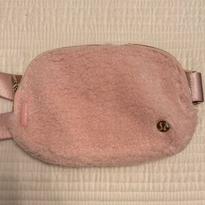 lululemon athletica Pink Sherpa Bag